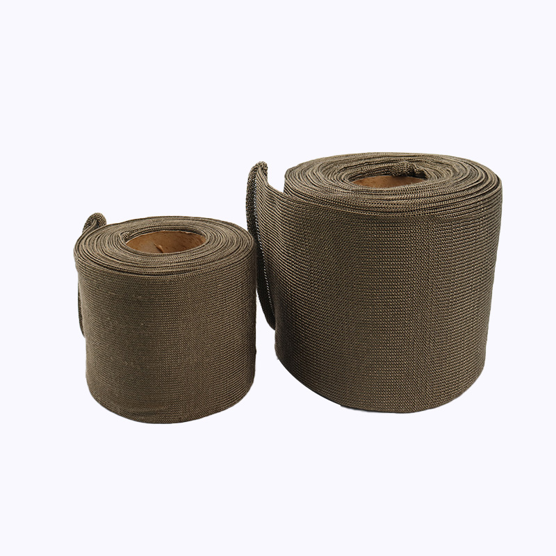 Basaltfiber stickad hylsa