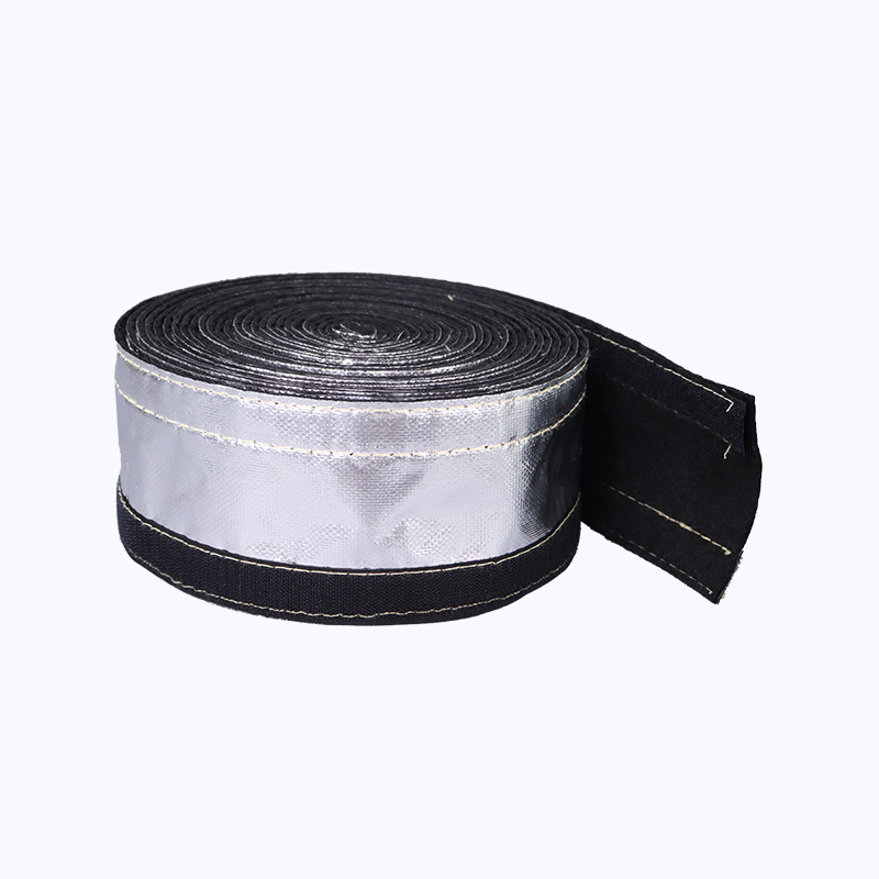 Aluminiumfoliefilthylsa med kardborrband